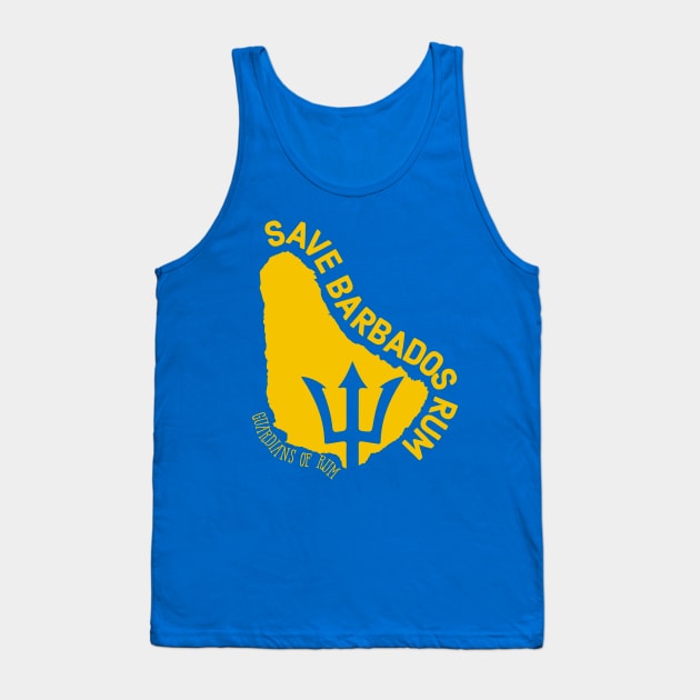 The Save Barbados Rum Tank Top by oswaldomullins